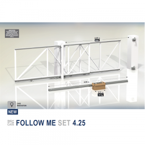 Комплект телескопических откатных ворот CAIS Follow Me 4.25