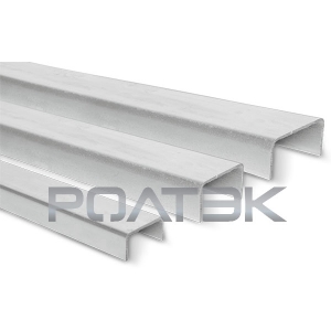 Швеллер направляющий 60*30*3 оцинкованный. Арт. 129.6