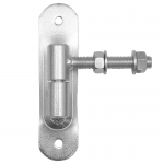 Петля регулируемая с пластиной крепления 150*40, М12. JL30C