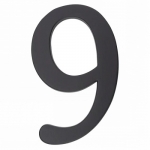 Цифра алюминиевая 6/9. Алюминий. Цвет графит. арт.64.156