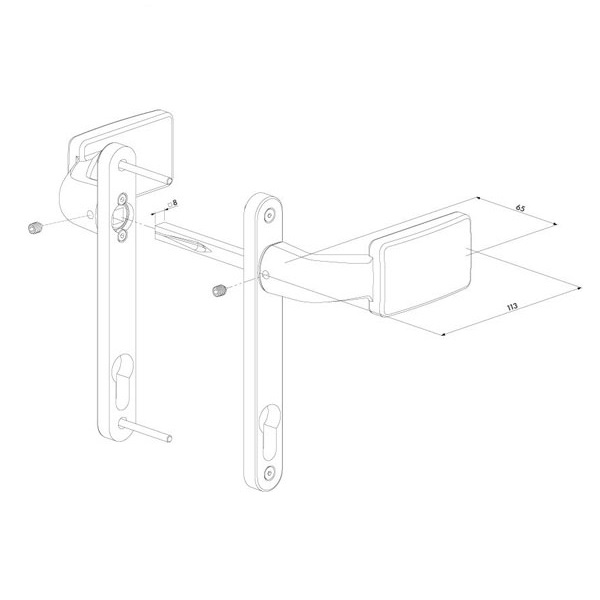 3006FIX locinox ruchki minsk