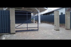 Автоматические откатные ворота